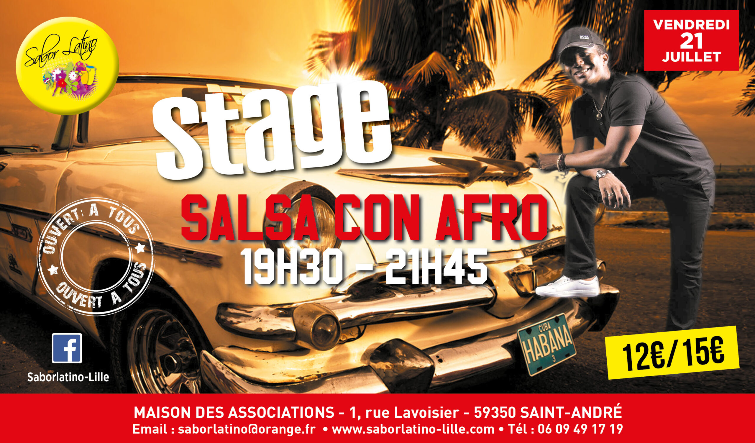Stage de Salsa con Afro